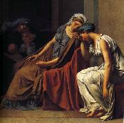 Jacques-Louis  David The Oath of the Horatii France oil painting artist